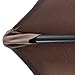 Giantex 10ft Outdoor Patio Umbrella, Market Table umbrella w/Tilt Adjustment and Crank, 180G Polyester, Garden Canopy for Deck Backyard Pool Indoor Outdoor