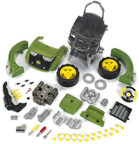 Theo Klein 3916 John Deere Tractor Engine I with Lots of Functions for Experimenting and Learning How to Use Screws and… – Bild 5