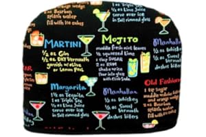 BLUE MOON FINE TEAS Blue Moon Tea Cozy - Happy Hour Tea Cozy - Large Double Insulated Teapot Tea Cozy - Made in The USA