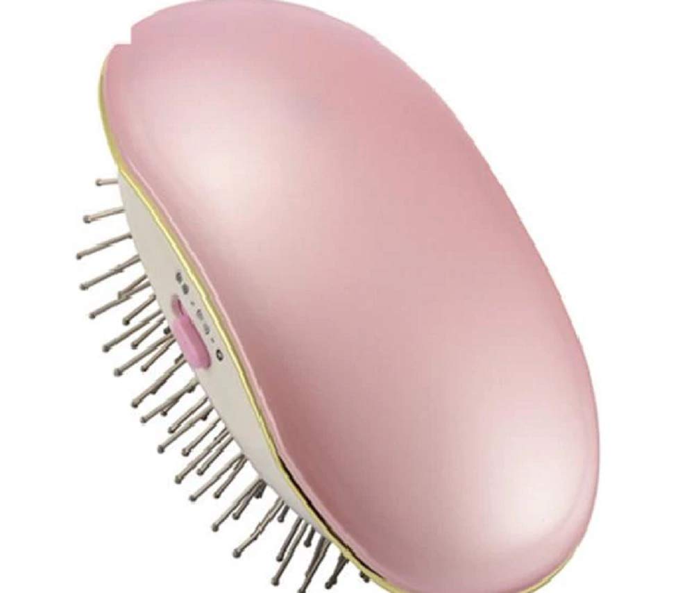 New Portable Electric Ionic Hairbrush Takeout Mini Small Hair Magic Beauty Brush Comb Massage Home Travel Using