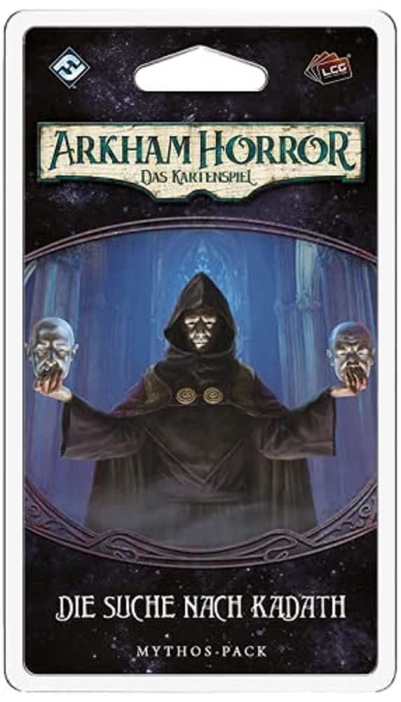 Fantasy Flight Games, Arkham Horror: LCG - The Search for Kadath, Expansion, Expert Game, Card Game, 1-4 Players, From 14+ Years, 45+ Minutes, German