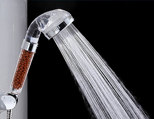 vivian Filtration Shower Head for Dry Skin & Hair High Pressure Water Saving Ionic Handheld Showerhead