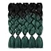 VCKOVCKO Ombre Jumbo Braiding Hair Extension Synthetic Fiber for Twist Braiding Hair, Jumbo Box Braiding Hair 24