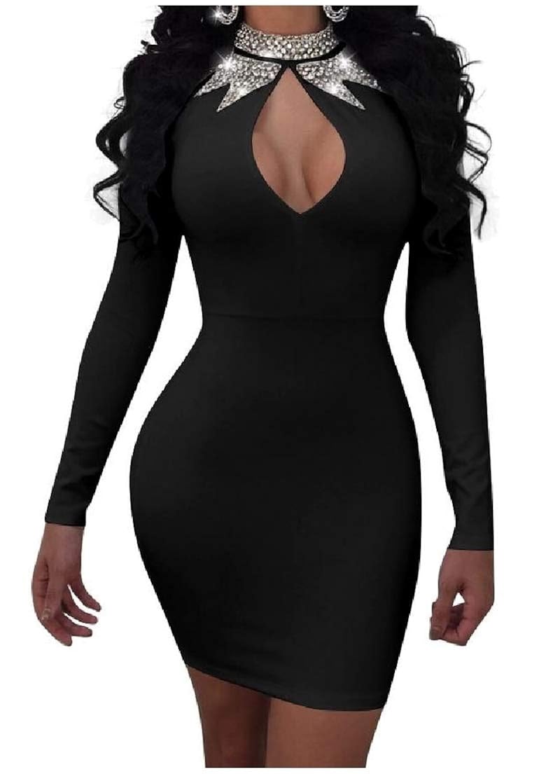 little black dress for curvy hips