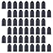 eBoot 150 Pack Pour Spot Caps Pourer Covers Liquor Caps Bottle Spout Dust Protection for Liquor Bottles, Black