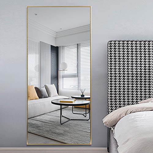 Elevens 71"x 32" Full Length Mirror Large Mirror Lean Without Standing