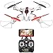 DoDoeleph Syma X56W RC Drone Foldable Quadcopter With HD Wifi Camera and Live Video 4 Channel Headless Mode Altitude Hold One Key Take off Landing UAV White
