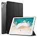 MoKo Case Fit iPad Pro 12.9 2017/2015 - Slim Lightweight Smart Shell Stand Cover with Translucent Frosted Back Protector Fit iPad Pro 12.9 Inch 2017&2015, Black (with Auto Wake/Sleep)