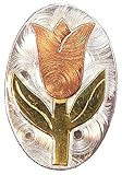 Puffin & Company Tulip Flower Needle Nanny Magnetic Needle Minder Holder, Brooch
