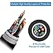 TechMatte USB Type C Cable-UBS C to USB Type A 3.0 (5 feet, Black)