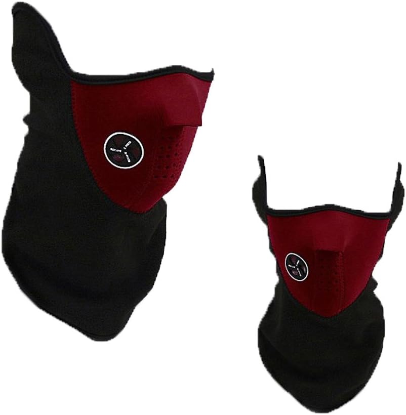 KS Unisex Dustproof & Windproof Half Face Mask For Ski Cycling Motorcycle