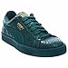 Puma Suede Crackle Men US 8 Green Sneakers
