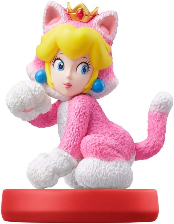 Cat Mario & Cat Peach Amiibo - Super Mario Series: Toys & Games