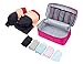 Packing Organizer Bra Underwear Storage Bag Travel Lingerie Pouch Toiletry Organizer (Pink Large)