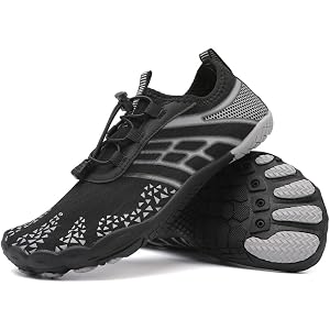 Water Shoes Mens Womens Quick Drying Barefoot Shoes Aqua Swim Beach Shoes for Unisex Pool Boating Surfing Diving Sport