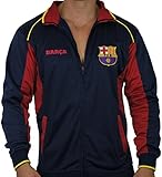 Barcelona FC Track Jacket Soccer Adult Sizes Football Official Merchandise