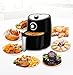 Emerald Compact 2 Liter Capacity Air Fryer and Recipe Book, 1000 Watts (1800)