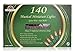Holiday Essence 140 Red Musical Twinkle Christmas Lights – Indoor - Plays 25 Classical Holiday Songs - 8 Function Chaser - Green Wire- 26 Ft Wire Length, 2
