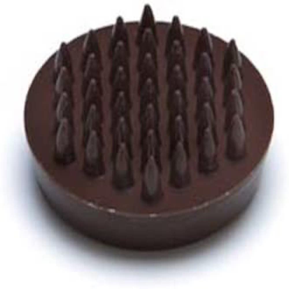 Merriway® BH00149 (8 Pcs) Castor Caster Cups with Spikes, Outer Dimension 56 mm (2.5/8 inch) Large, Brown - Pack of 8 Pieces