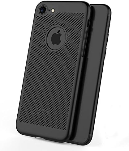 iPhone 7 and iPhone 8 Cell Phone Protective Cases for Men and Women, Light-Weight Hard Phones Case Protects Prime Quality (iphone 7 Black)