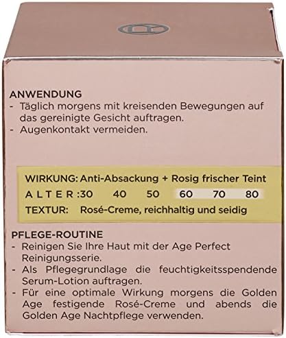 Age Perfect Golden Age Cura Giornaliera, con estratto di Neo-Calcium e peonie, garantisce una carnagione fresca e rosea, confezione da 1 (1 x 50 ml)