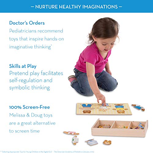 image for Melissa & Doug Bear Family Dress-Up Puzzle (Preschool, Mix-and-Match O