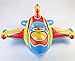Topwon Inflatable Airplane Baby Kids Toddler Infant Swimming Float Seat Boat Pool Ring Age 1-4 (Blue)