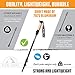 Alpine Summit Trekking Poles [ Pair ] Collapsible Hiking / Walking Sticks, Tungsten Tips, Ultralight, Cork Grips, Flip Locks
