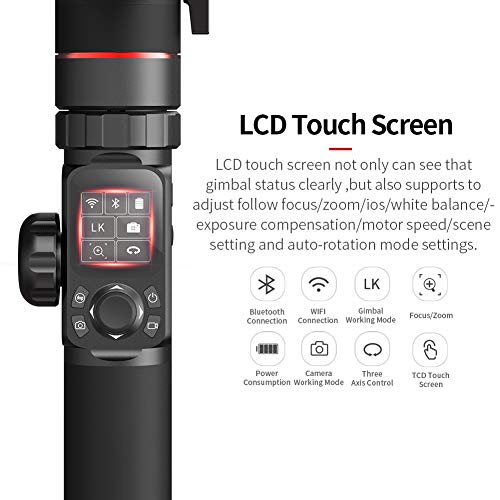 FeiyuTech Official AK2000 Gimbal 3Axis Handheld Stabilizer for DSLR