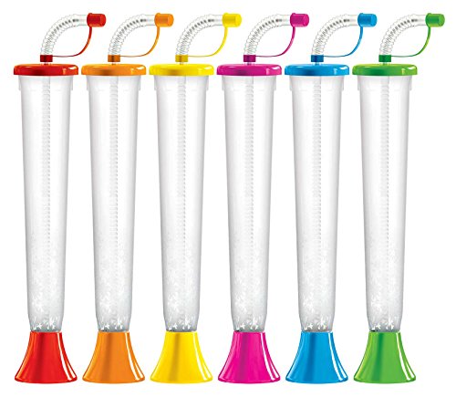 Yard Cups PARTY 6-PACK - for Margaritas, Cold Drinks, Frozen