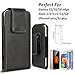 iPhone 6 Plus Vertical Leather Belt Case, Samcore Clip Holster Pouch Carrying Sleeve (Fits iPhone 6 Plus / Galaxy Note 3 / Galaxy Note 4 / Galaxy Note 5)