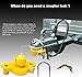 Universal Coupler Lock Universal Coupler Trailer Hitch Security Lock Adjustable Storage Security Heavy-Duty Steel fits 1-⅞