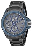 Armitron Men's 20/4838GBSB Black Ion-Plated Stainless Steel Watch