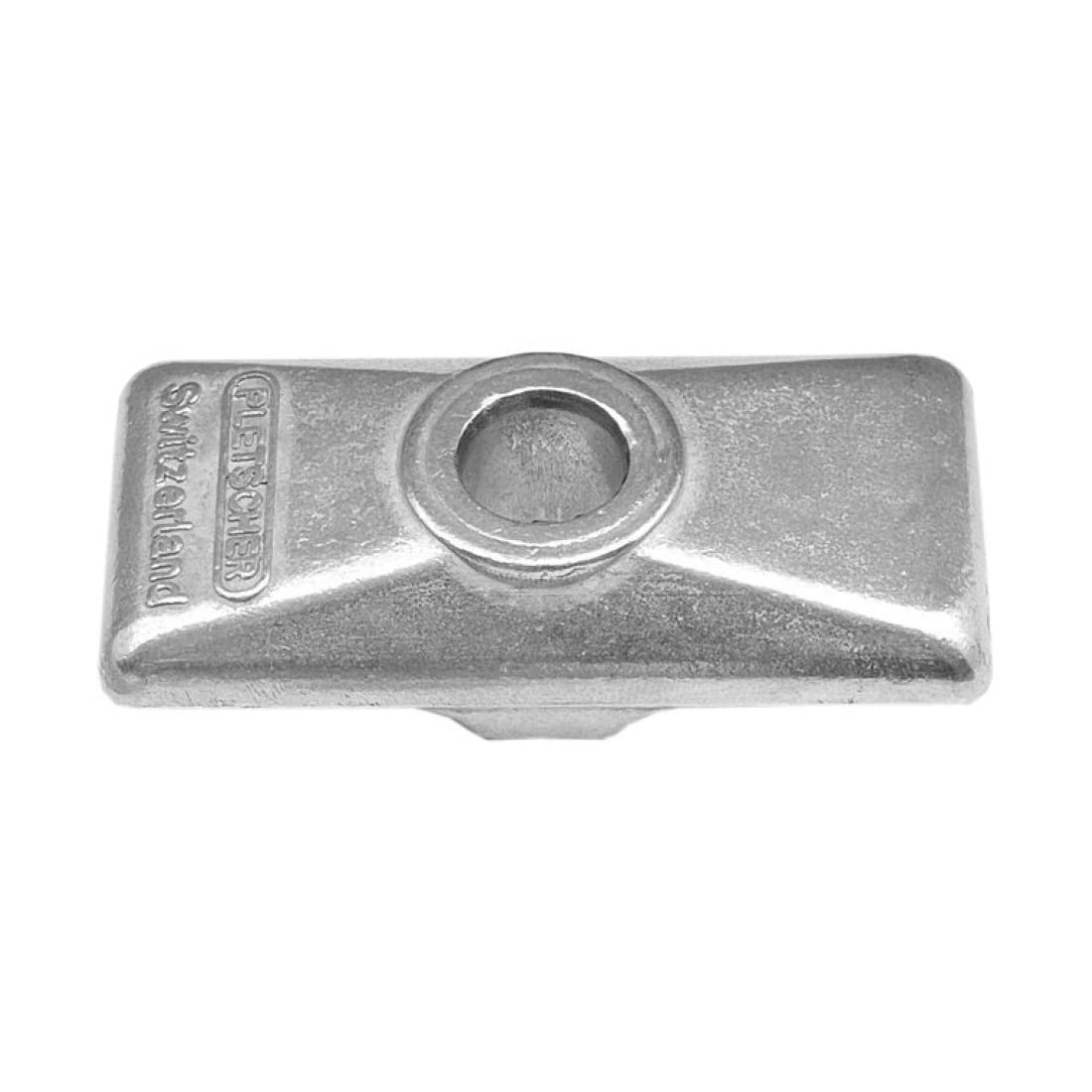 Pletscher Ständer-Klemmplatte F 7 Esge Unisex Adult, Black, One Size