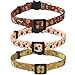 Lamphyface 3 Pack Thanksgiving Cat Collar with Bell Breakaway Adjustable