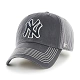 MLB New York Yankees Cronin Clean Up Adjustable Hat, One Size, Charcoal