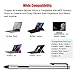 Surface Pen, Surface Pen for Microsoft Surface Pro 4 and Surface Pro 3, 4096 Levels of Pressure for High Fidelity Writing, Drawing or Painting with 4 Tips-Silver