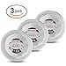 Plastimade [120 Count] 9 Inch Dinner Plates Clear Disposable Heavy Duty Plastic, Ideal For Wedding, Catering, Parties, Buffets, Events, Or Everyday Use, 3 Packs
