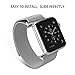 Stainless Steel Band Mesh bracelet strap Replacement Band with Magnetic Closure Clasp for Apple Watch Series 1 Series 2 Series 3 Edition