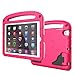 LTROP iPad Mini Case - Light Weight Shock Proof Handle Stand Kids Friendly Cover Case for iPad Mini 5th 4th 3rd 2nd & 1st Generation Mini iPad Case for Kids - Pink