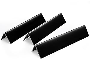 Paayox 15.3 Inch Flavorizer Bars Replacement for Weber 7635 Spirit 200 Series Gas Grill Spirit E210 S210 E220 S220 Grills Part (Front-Mounted Control Panels) Enamel Rust Resistant -3 PCS