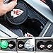 2 Pack 2.75 inch for Kansas City Chiefs Car Interior Accessories Anti Slip Cup Mat for All Vehicles (Kansas City Chiefs)