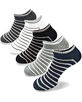 Conjugal Bliss 5 Pair Athletic Cotton Socks, Low Cut Sock Quarter Sports Socks for Men &amp; Women