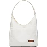 Tellrain Corduroy Tote Bag Unisex Retro Handbag Multi Pocket Shoulder Work College Satchel Compartment Messenger Purse