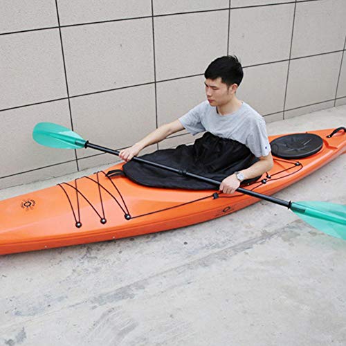 Leiyini Kayak Spray Skirt Kayak Sprayskirt Cover, Cockpit-Style Kayaking Special Waterproof Skirt Splash-Proof Apron Kayaking Accessories Kayaking Special Waterproof Skirt Anti-Splash Apron