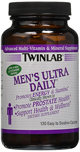 Men s ultra daily twinlab, inc 120 caps
