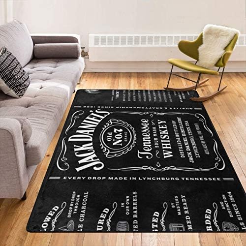 Jack Da_Niels Carpet Non-Slip Area Rugs,Large Rug Mat Floor Carpet Mat for Playroom,Living Room,Bedroom 5.3' X 7.3'(60 in X 84 in)