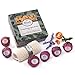 Bath Bombs Gift Set By Blush Personal Care, Made in the USA. Moisturizer For Dry Skin And Stress Relief. Kit Includes 6 Large Bombs All Natural Lush Ingredients.