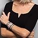 Lokai Lilac Triple Wrap Bracelet - Size Large