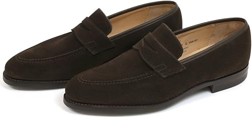Amazon クロケット ジョーンズ ローファー シドニー ダークブラウンスエード シティソール Sydney Dark Brown Suede City Sole ローファー スリッポン